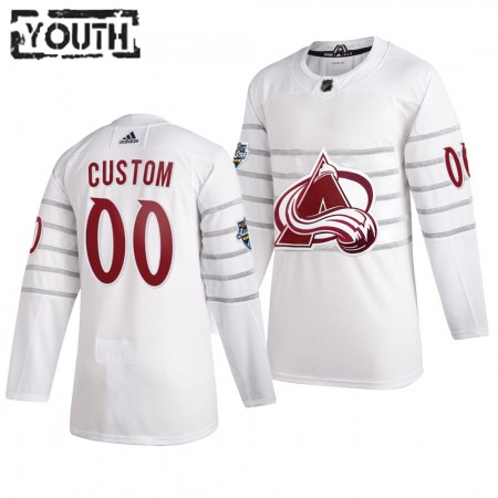 Colorado Avalanche Personalizado Wit Adidas 2020 NHL All-Star Authentic Shirt - Kinderen
